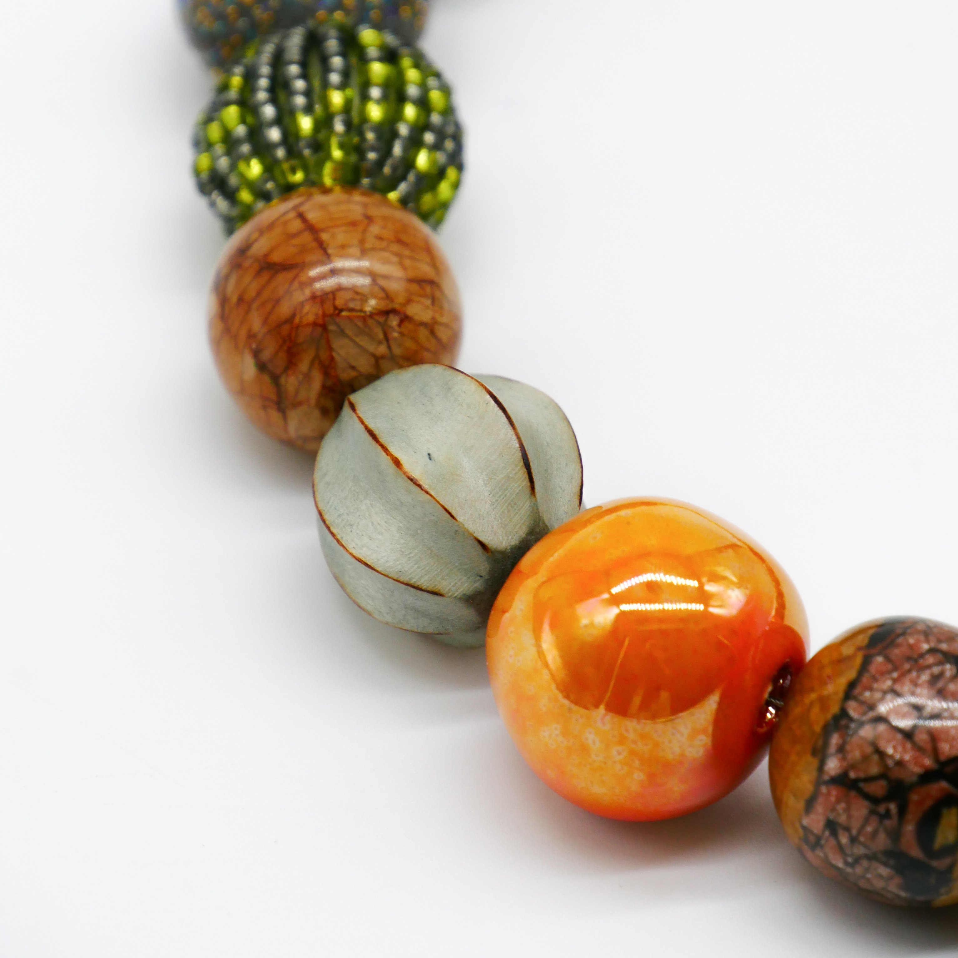 "Bollywood" Kette Ø ca. 20 mm, nativ