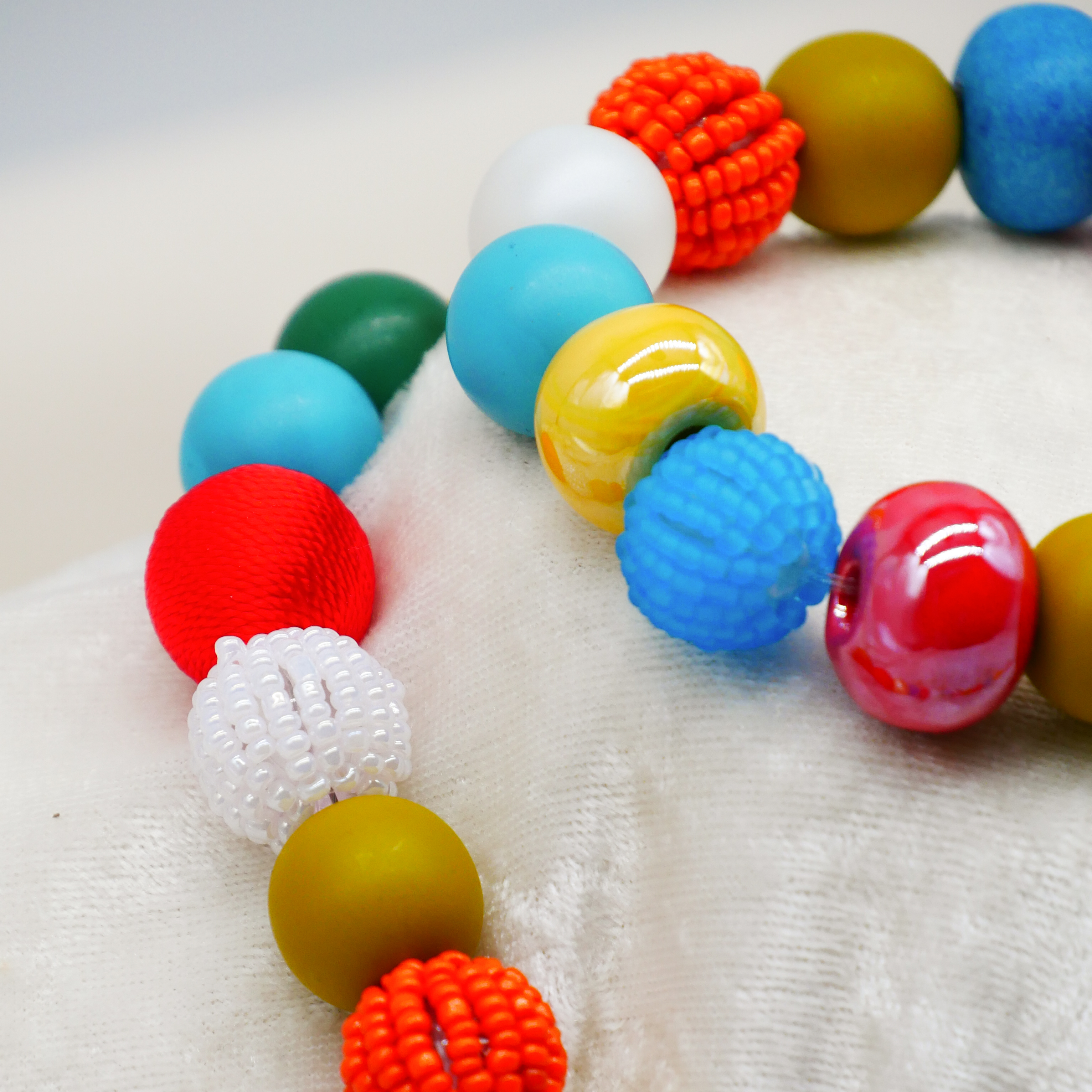 "Bollywood" Kleine Bollywood Ø ca. 16 mm, bunt