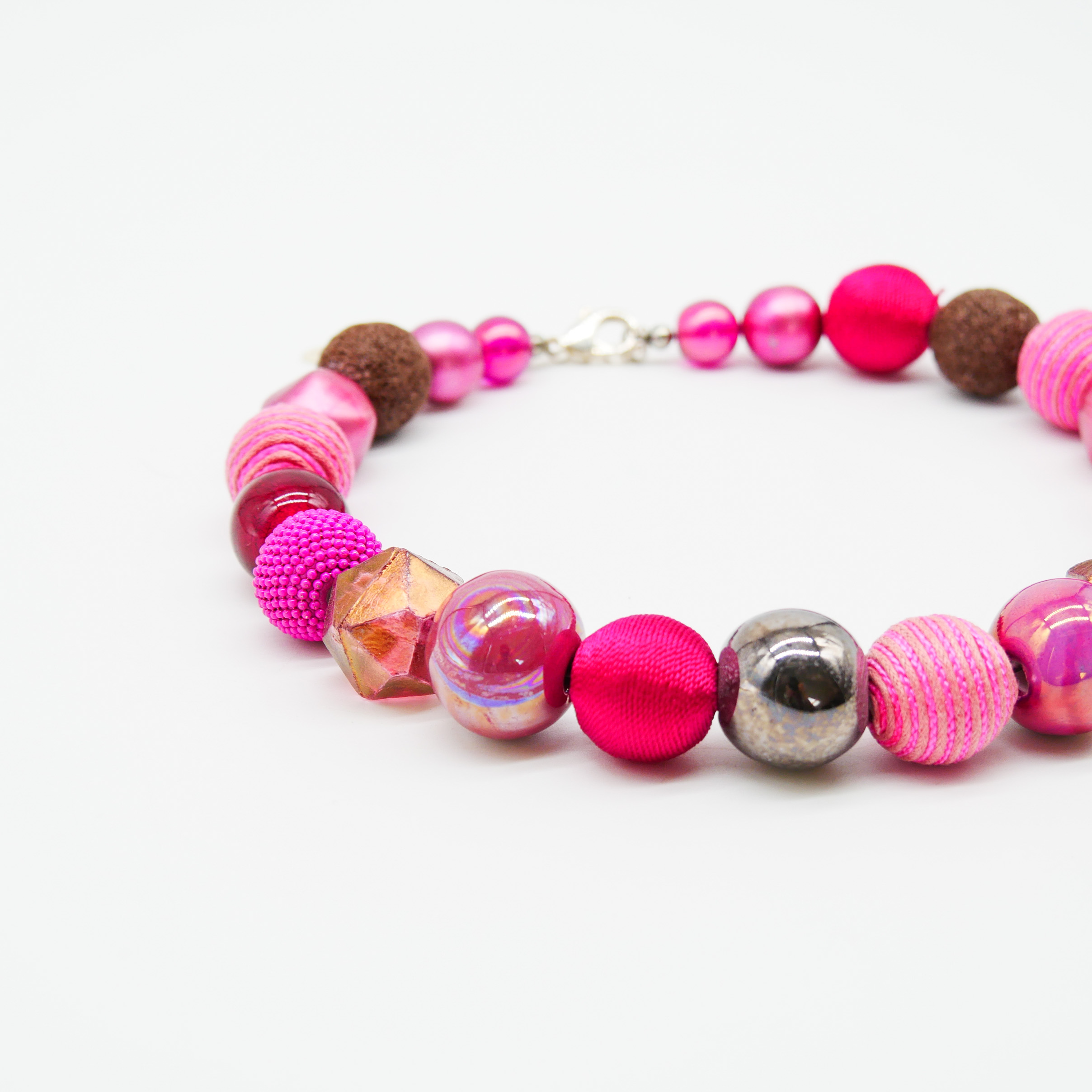 Bollywood Kette, Pink