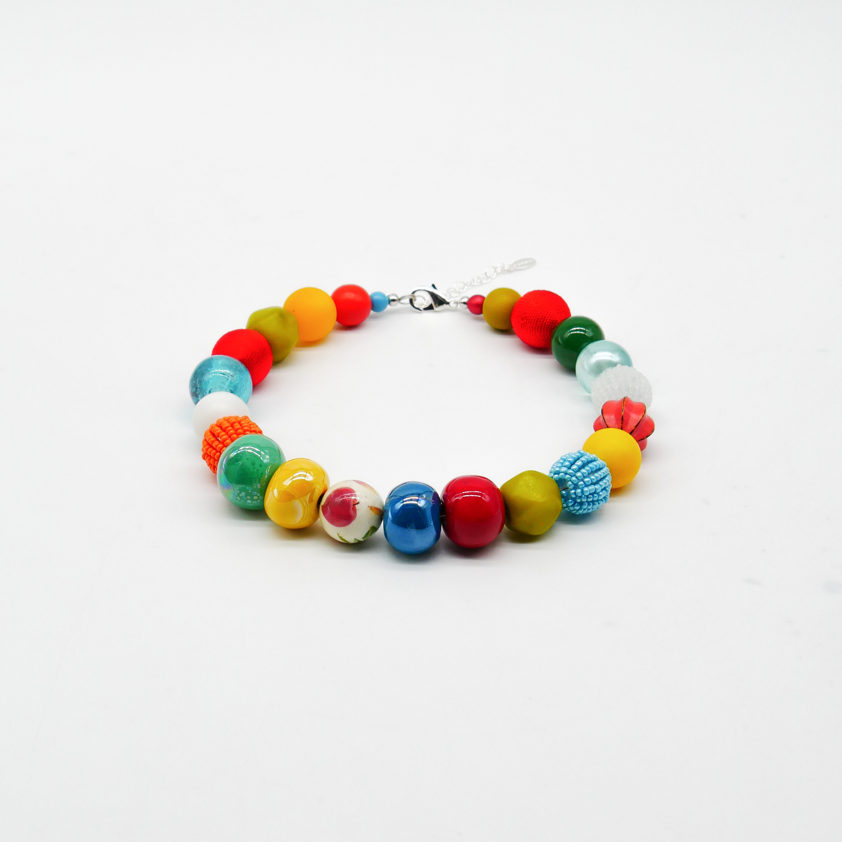 "Bollywood" Kette Ø ca. 20 mm, bunt 