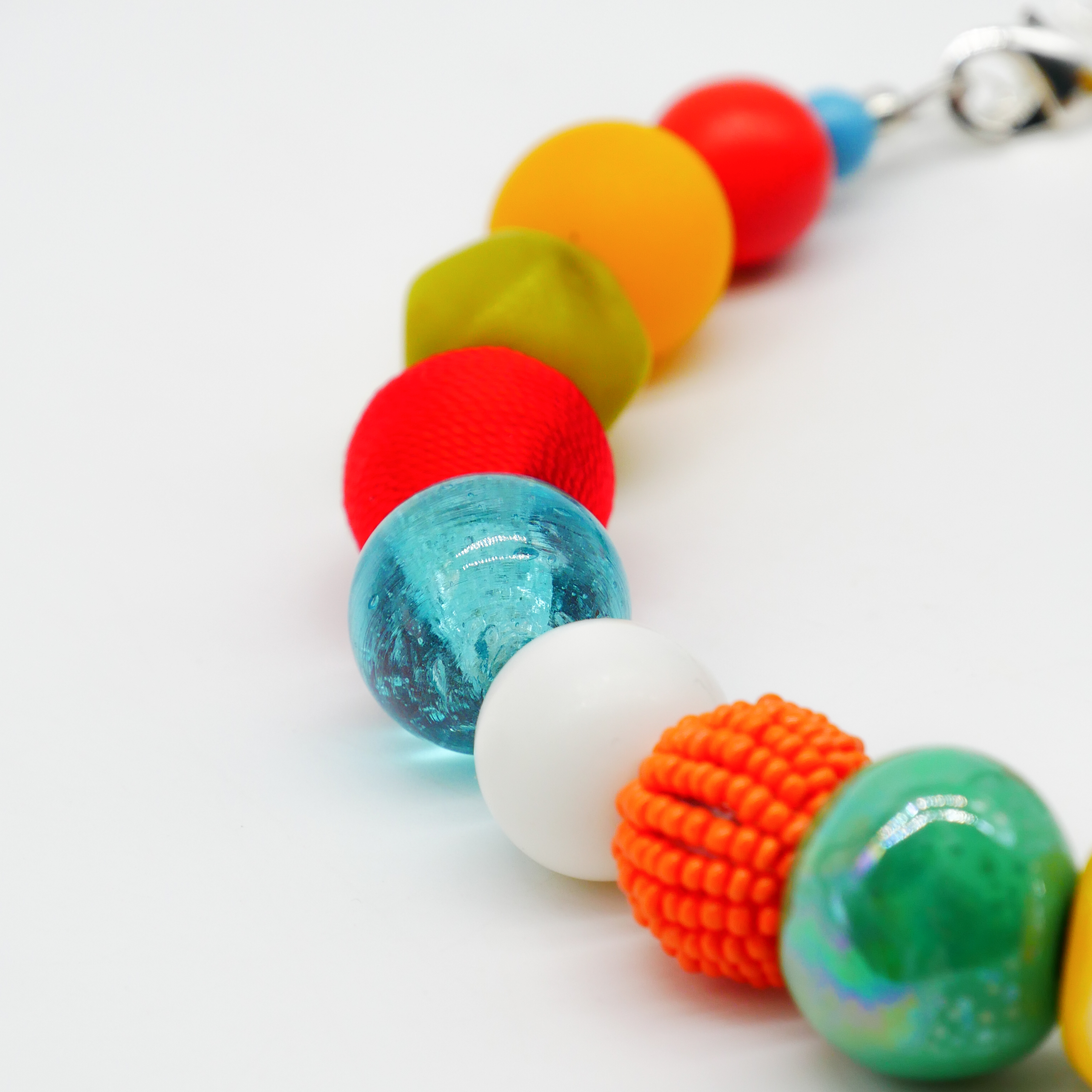 "Bollywood" Kette Ø ca. 20 mm, bunt 