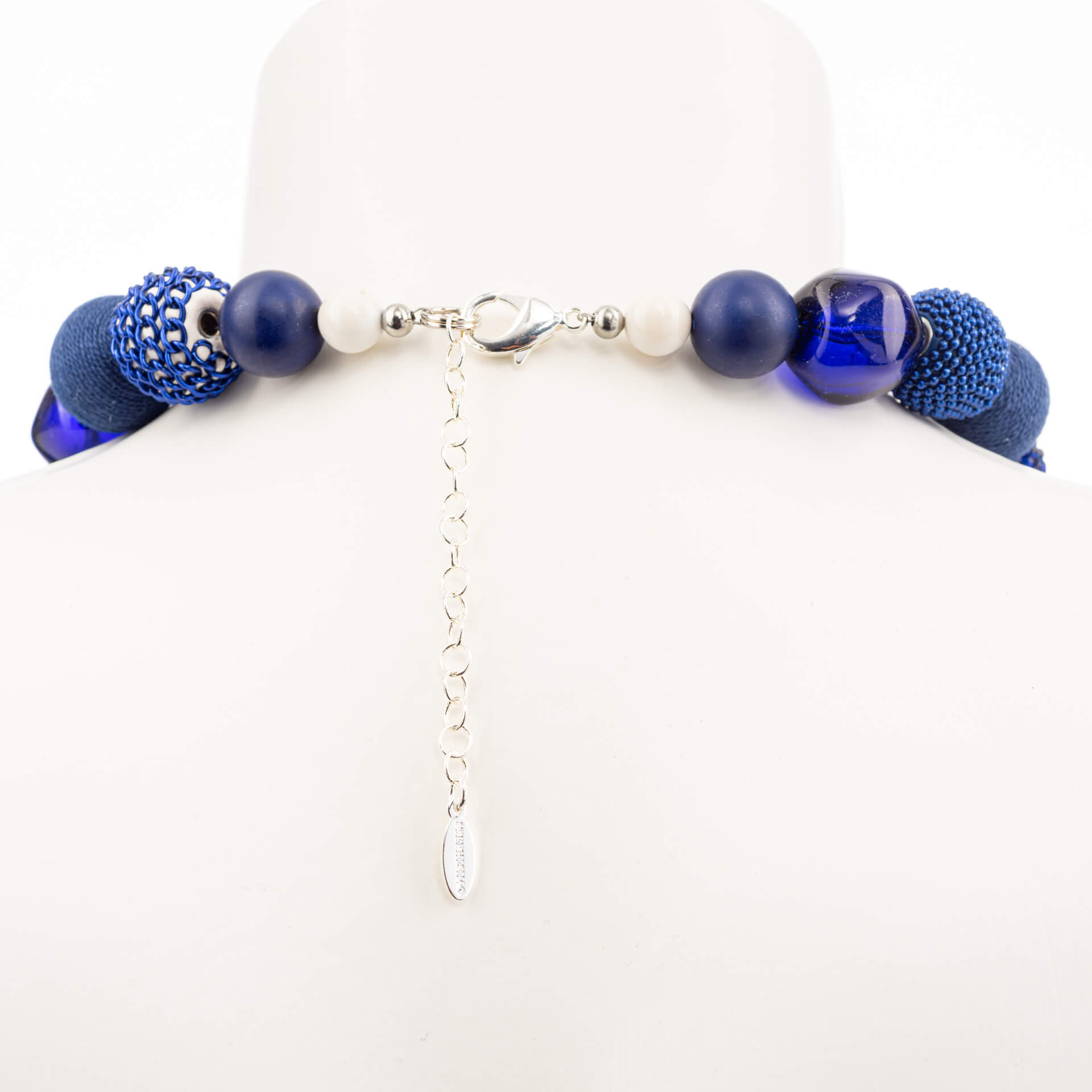 "Bollywood" necklace, Midnight Blue