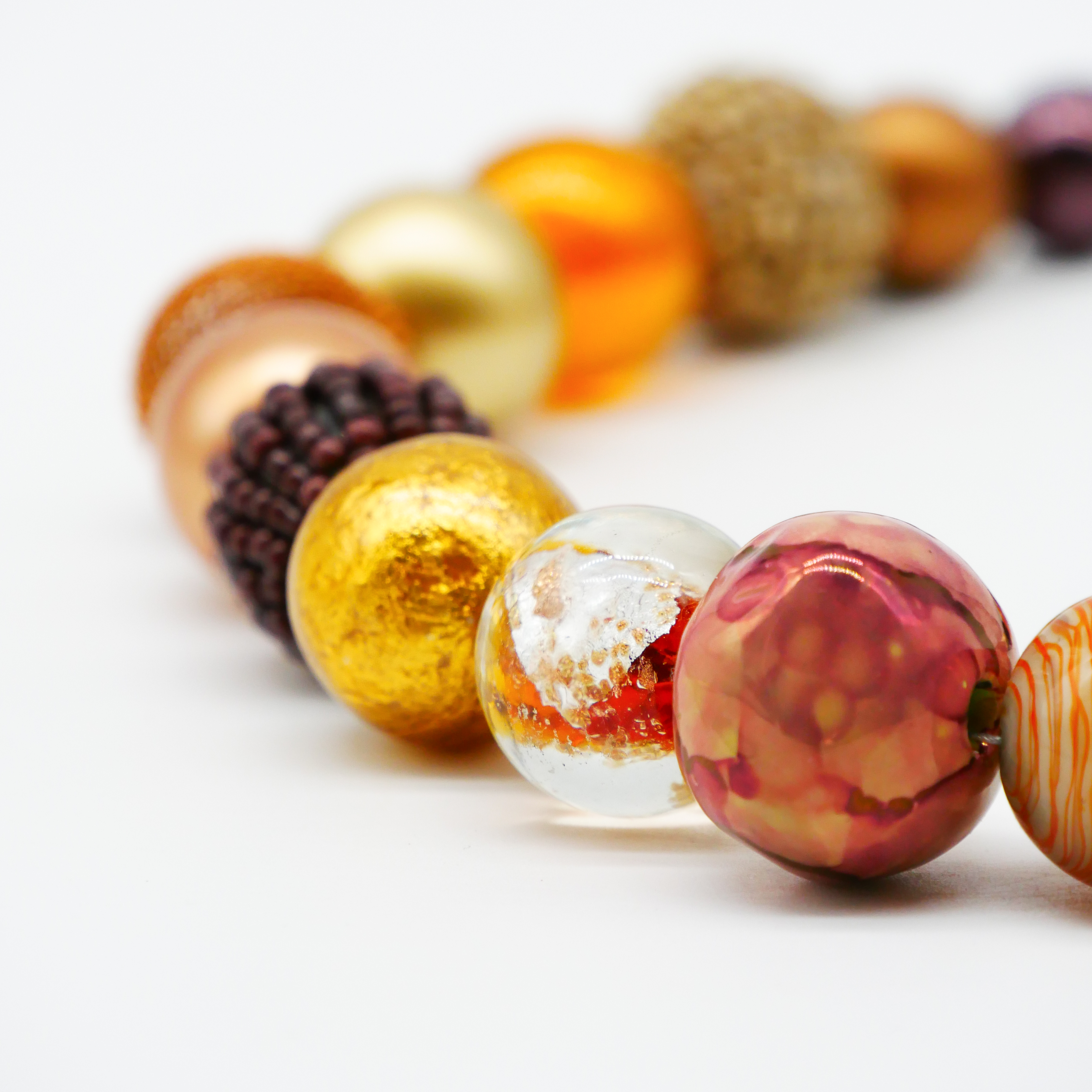 "Bollywood" Kette, Waldgold "Bollywood" Kette, Waldgold