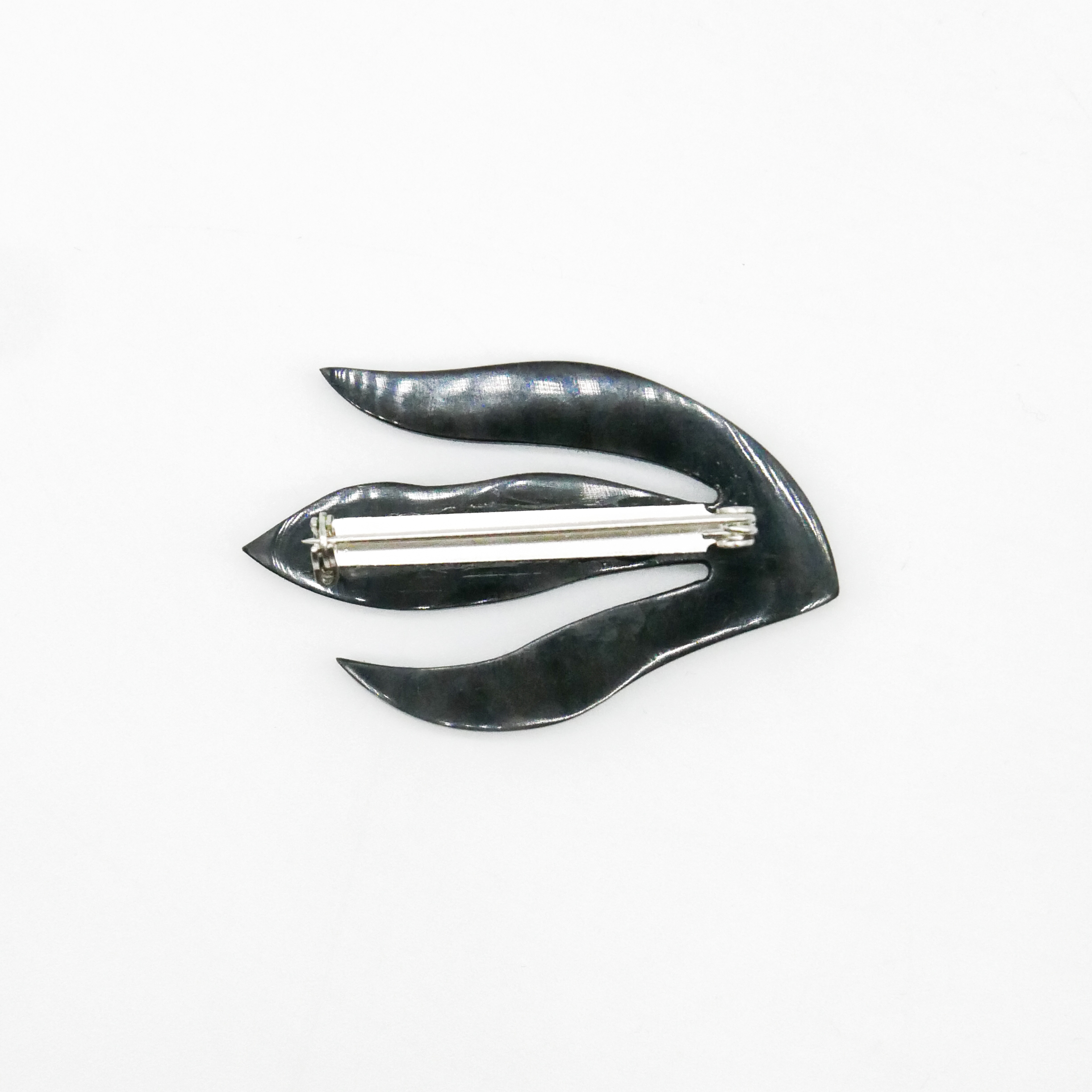  Hornbrosche "Flamme" marble Horn 