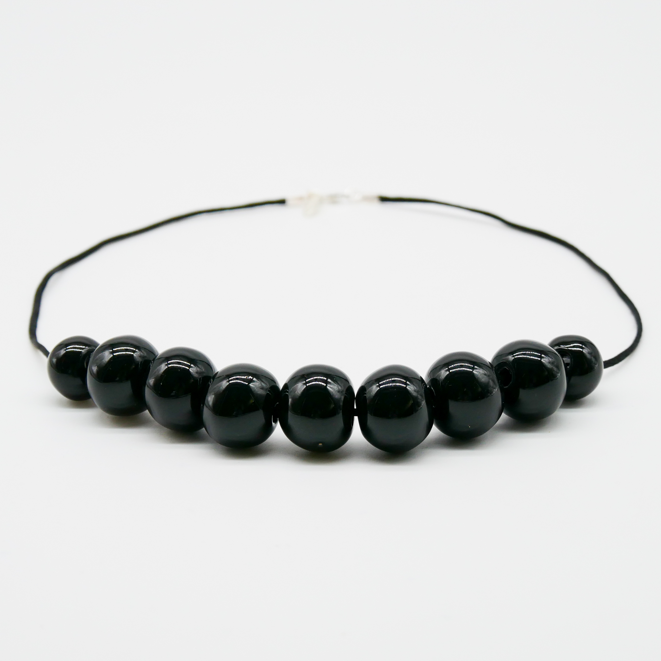 "Summer Feeling", kurze Kette - schwarz
