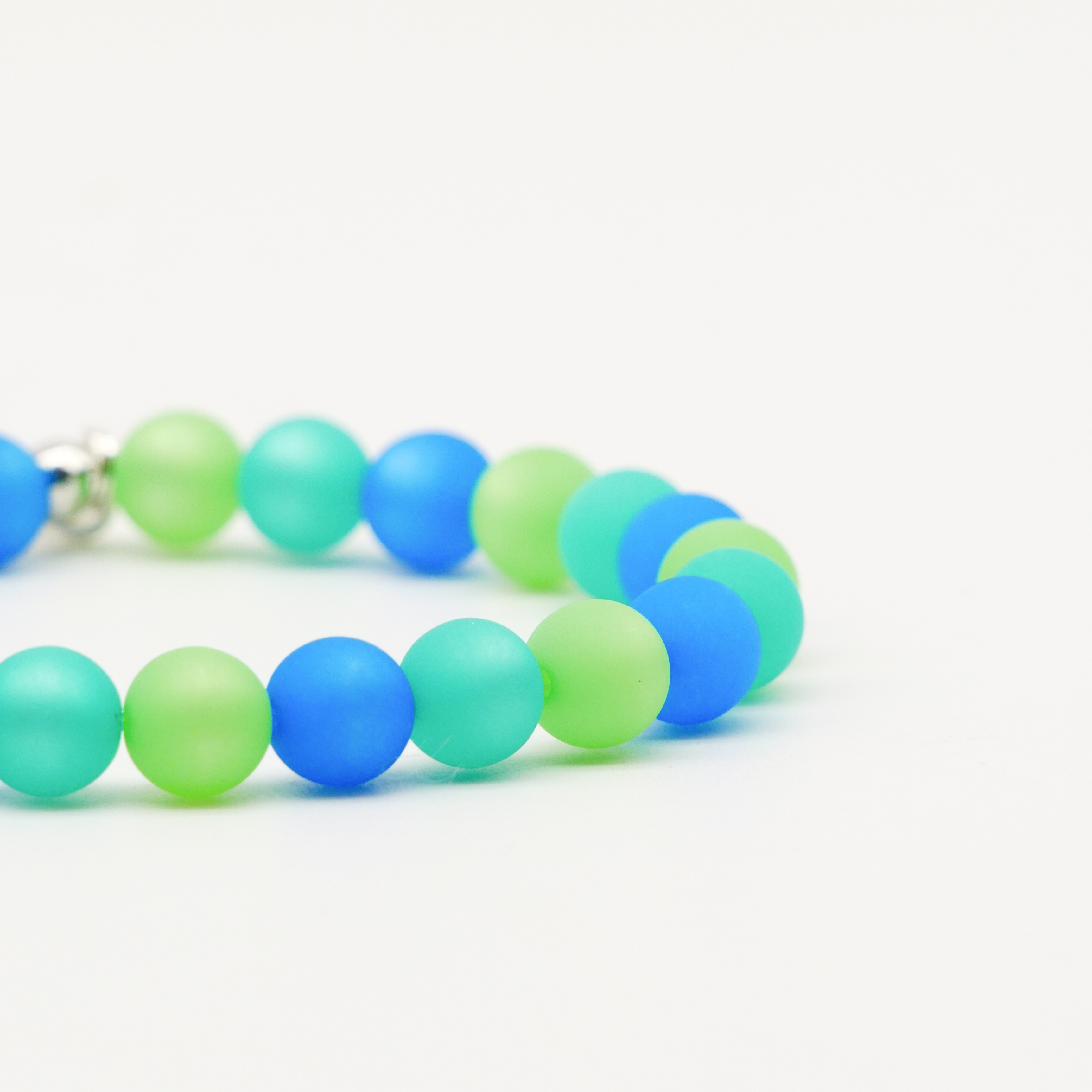 "Color Explosion" Bracelet with Polaris Beads - choclate brown