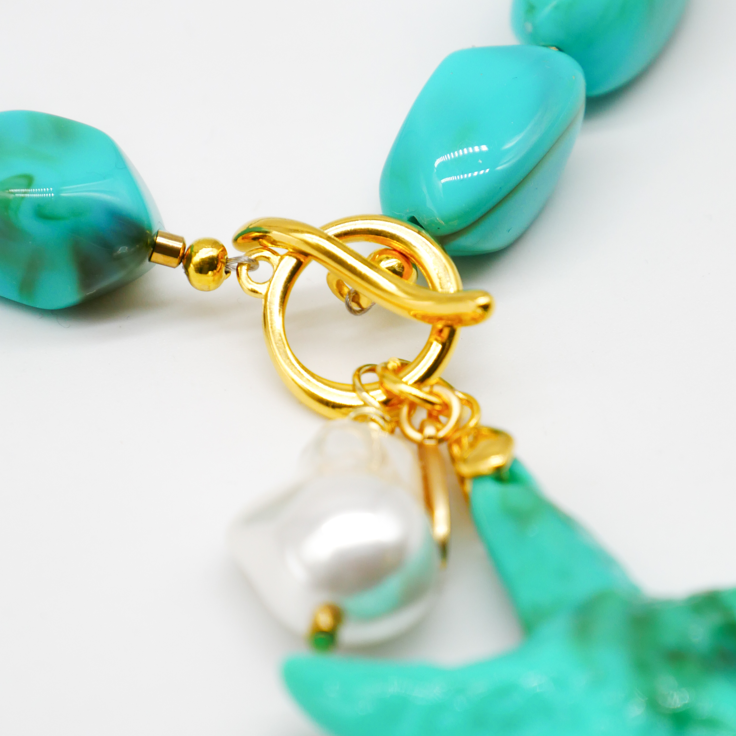  "Summer Feeling" Kette "Sea Star" Resinperlen