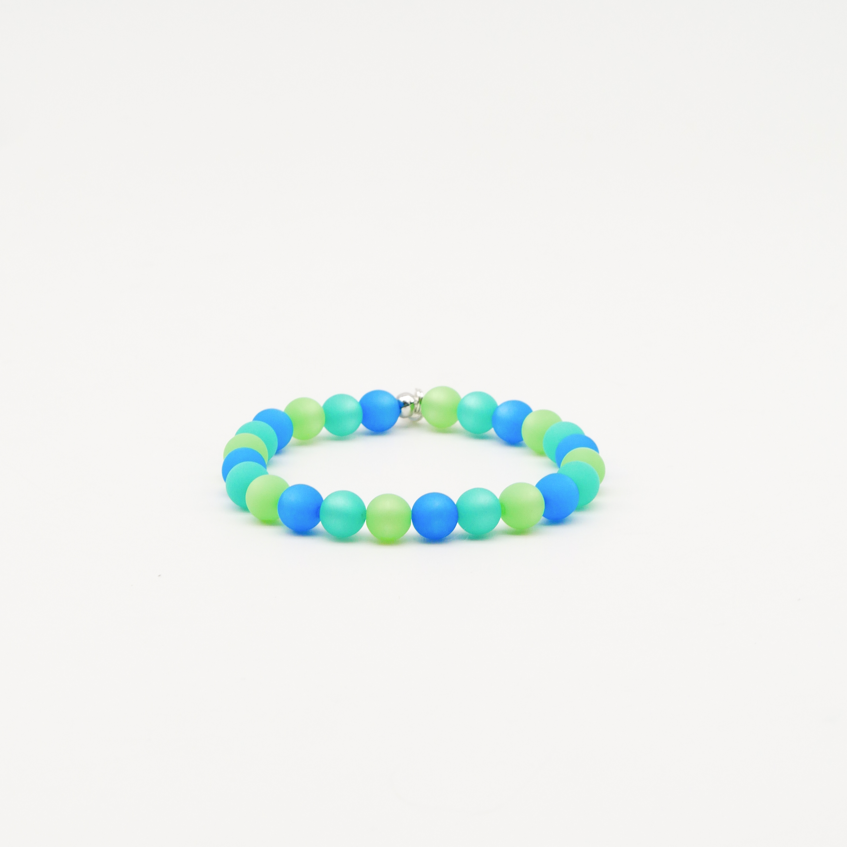 "Color Explosion" Bracelet with Polaris Beads - choclate brown