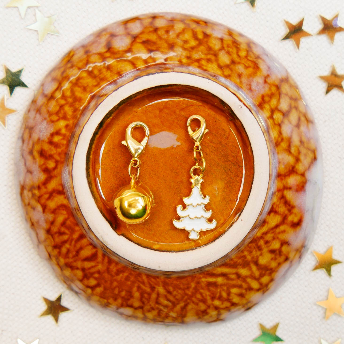 DIY Schmuckbox, Christmas, 2x Charm, 1x Kette, 2x Armband, 2x Ohrring DIY Schmuckbox, Christmas, 2x Charm, 1x Kette, 2x Armband, 2x Ohrring