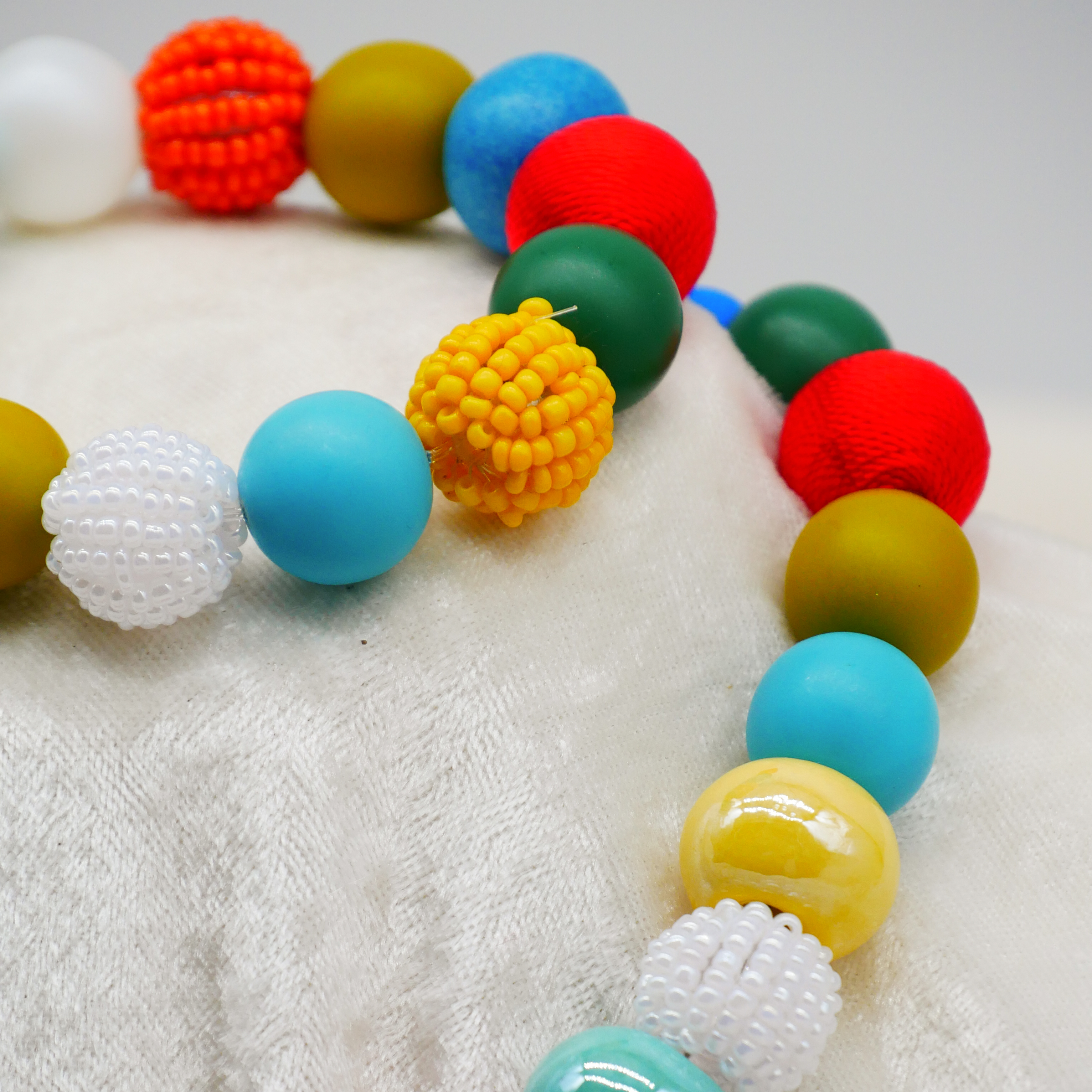 "Bollywood" Kleine Bollywood Ø ca. 16 mm, bunt