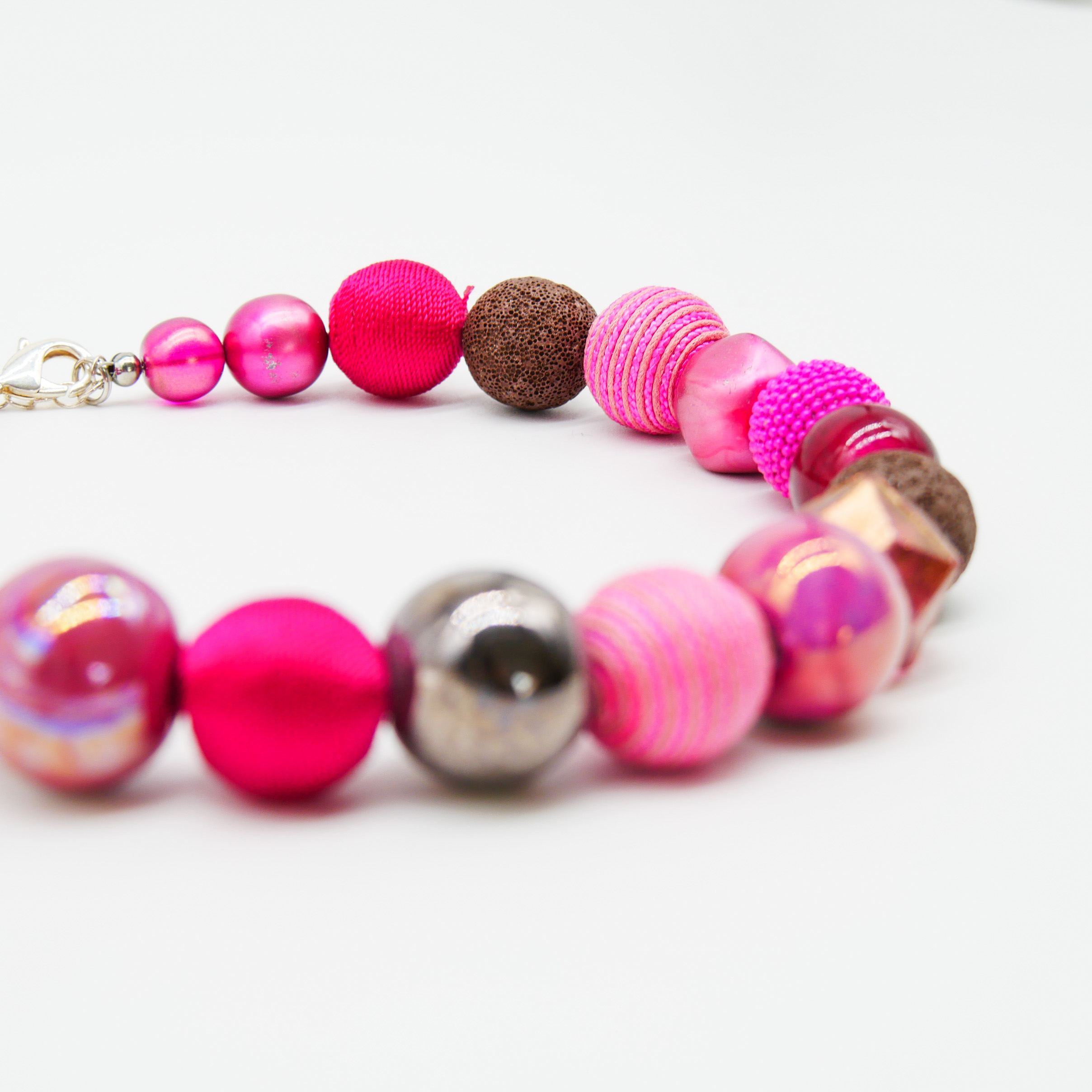 Bollywood Kette, Pink