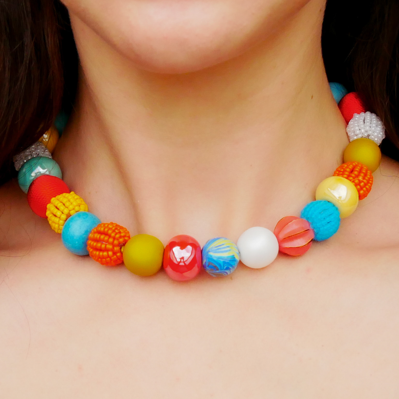 "Bollywood" Kleine Bollywood Ø ca. 16 mm, bunt