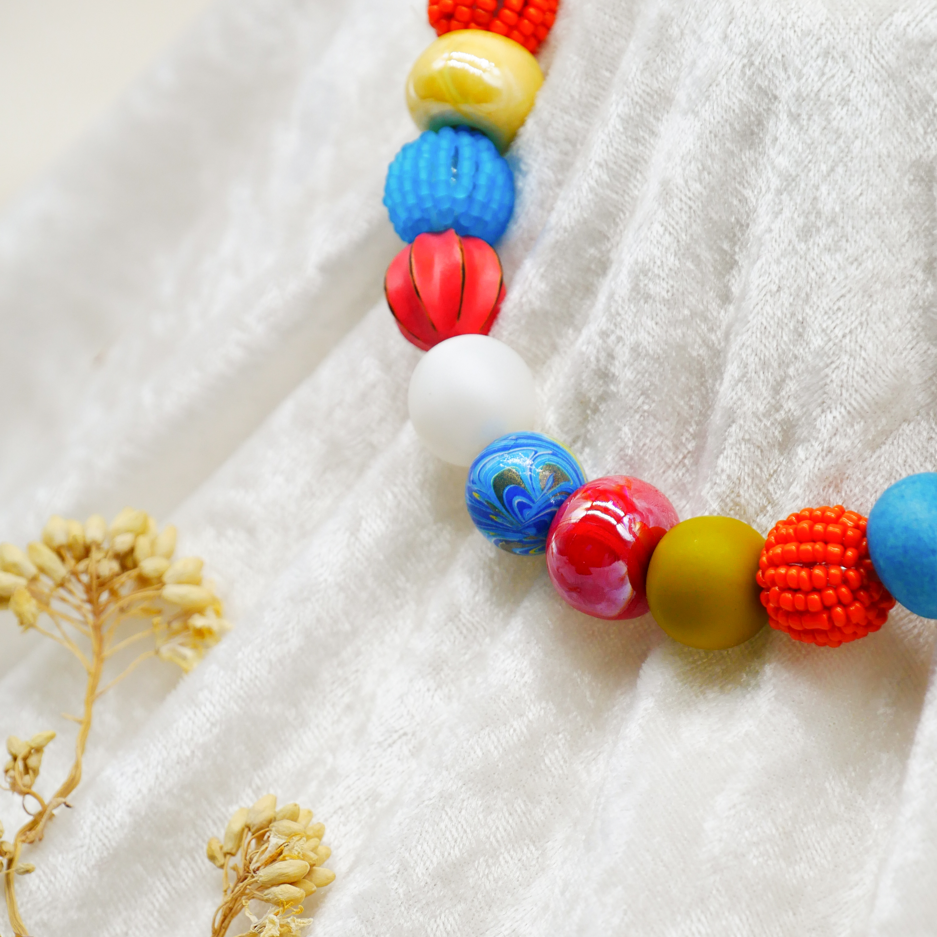 "Bollywood" Kleine Bollywood Ø ca. 16 mm, bunt