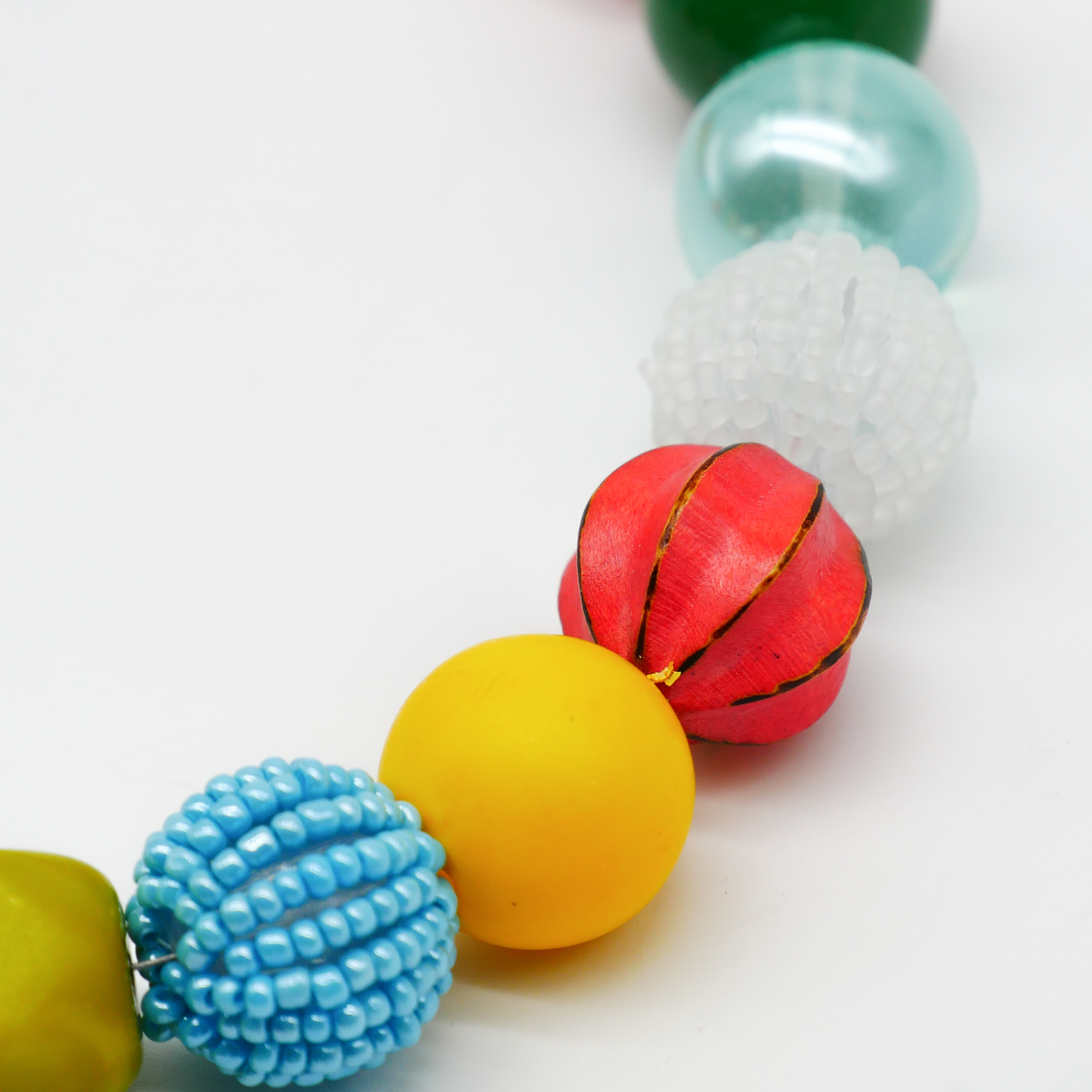 "Bollywood" Kette Ø ca. 20 mm, bunt 