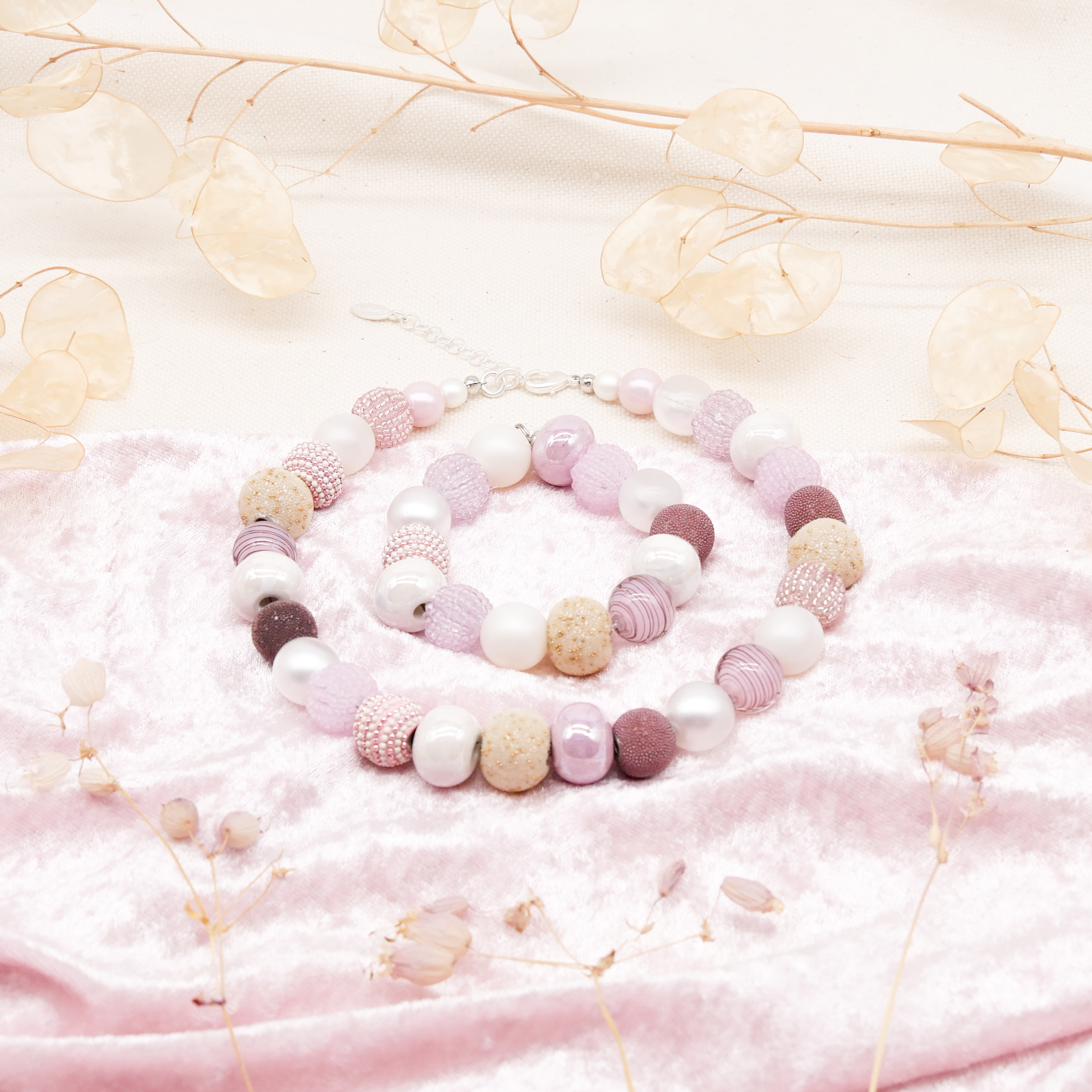 Bracelet for "Bollywood", rosé Bracelet for "Bollywood", rosé