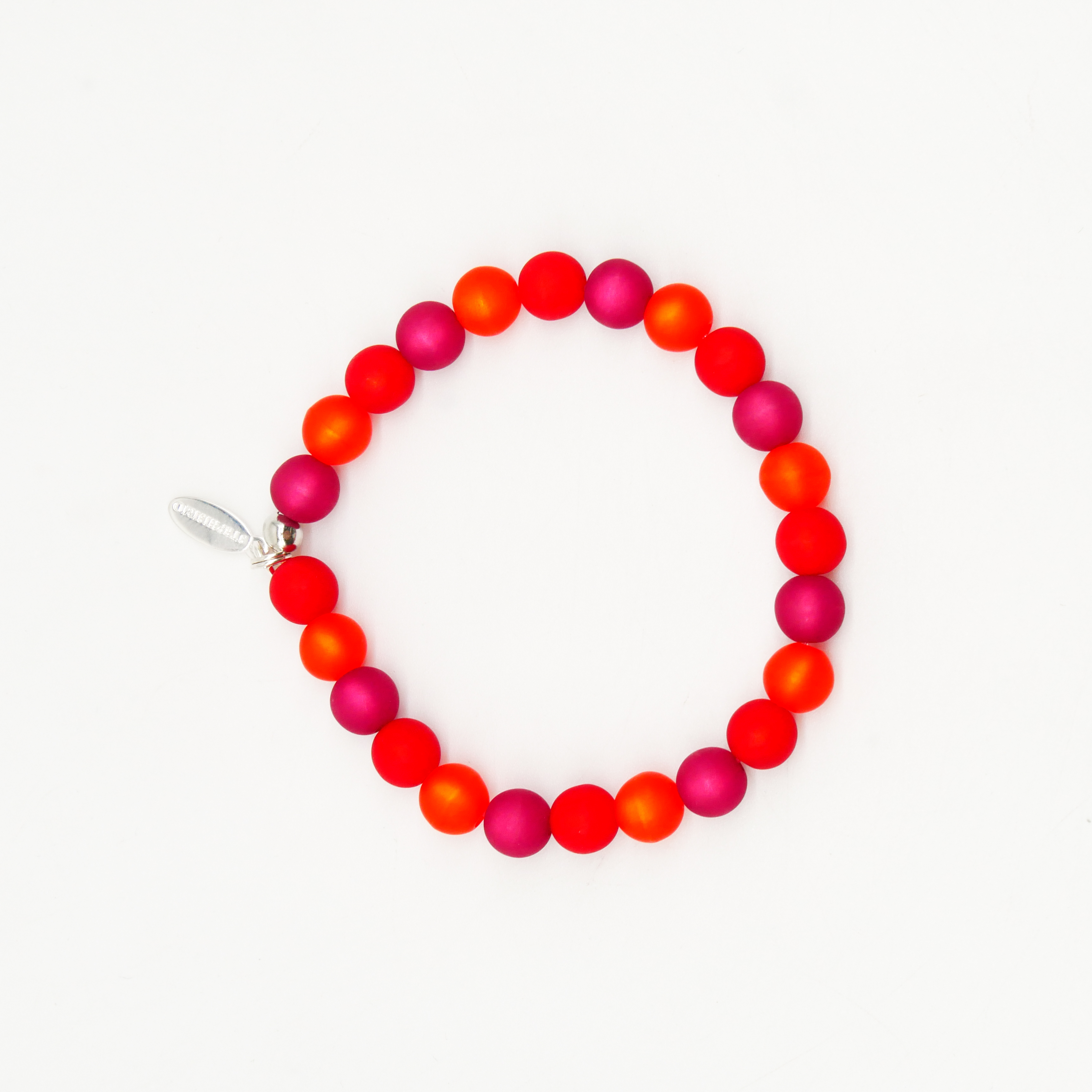 "Color Explosion" Bracelet with Polaris Beads - choclate brown "Color Explosion" Bracelet with Polaris Beads - choclate brown