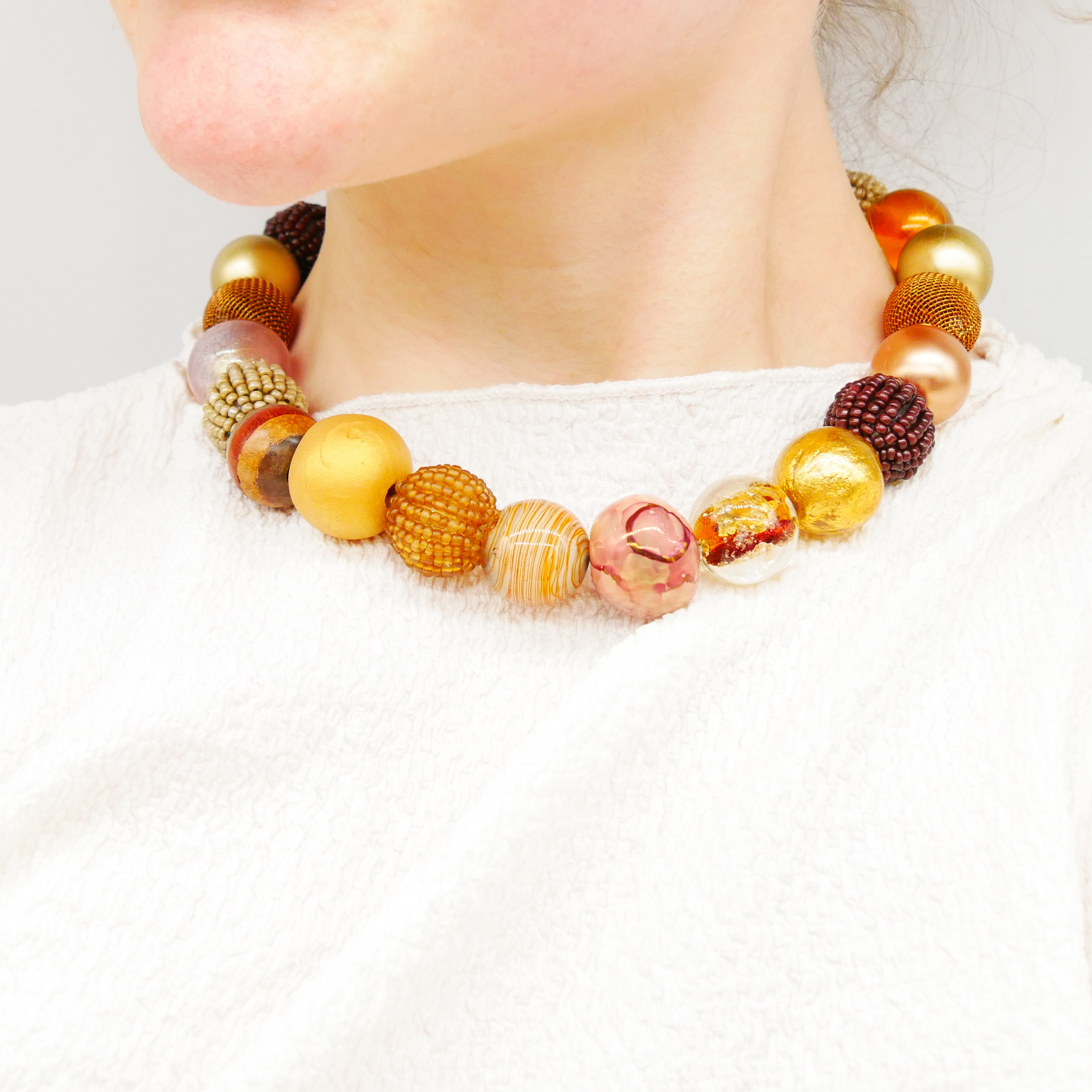 "Bollywood" Kette, Waldgold "Bollywood" Kette, Waldgold