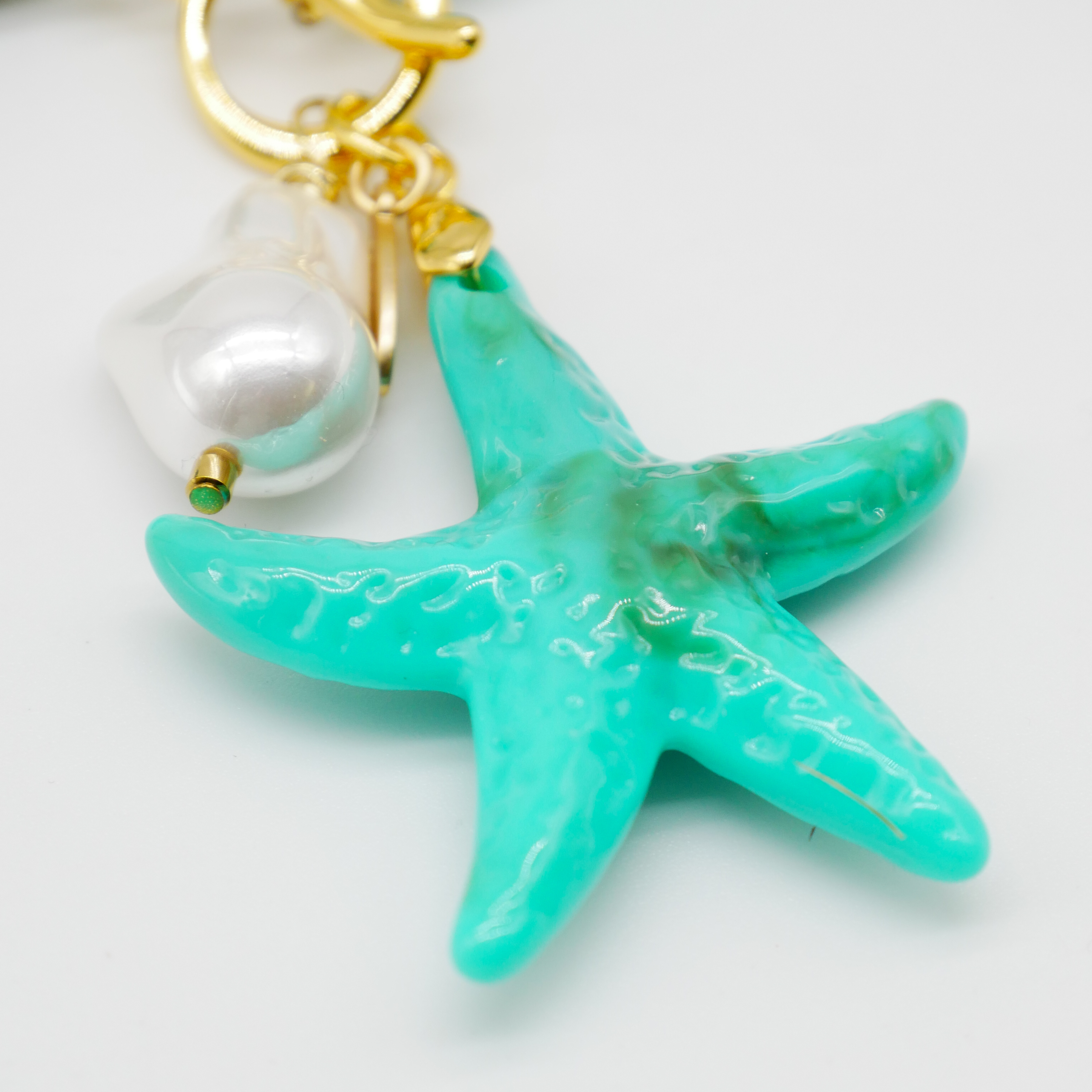  "Summer Feeling" Kette "Sea Star" Resinperlen