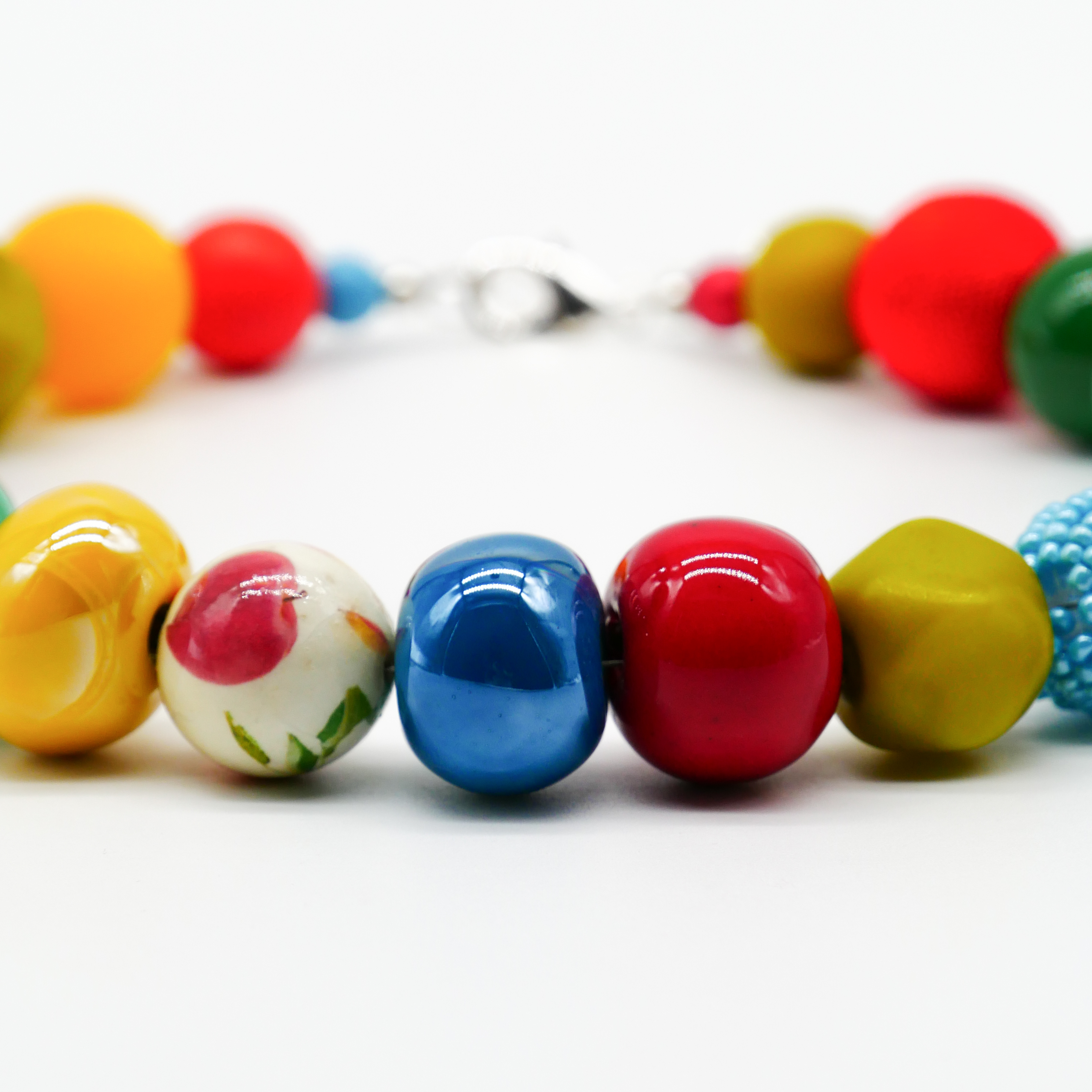 "Bollywood" Kette Ø ca. 20 mm, bunt 