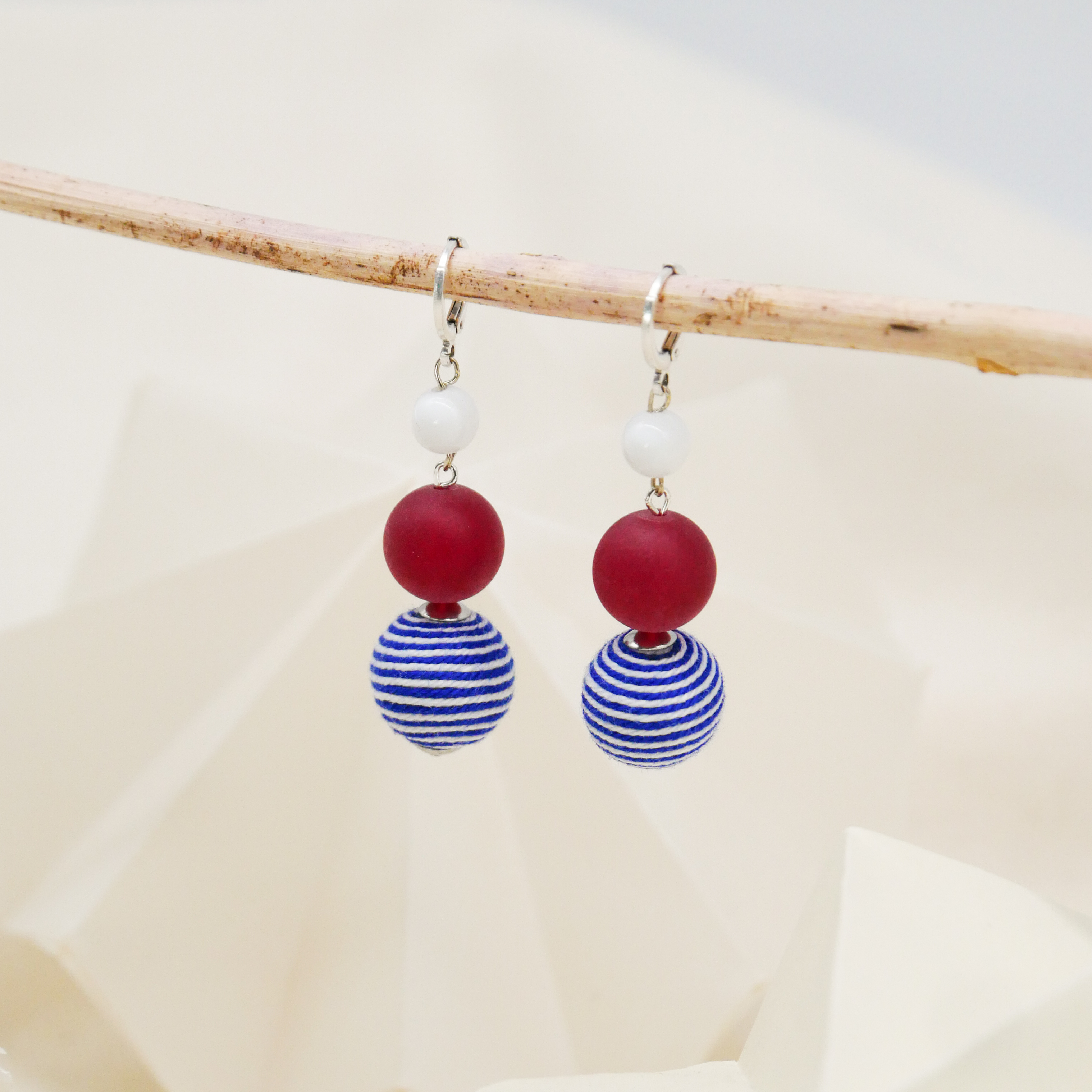  Ohrring Ampel zu großer Bollywoodkette, marine