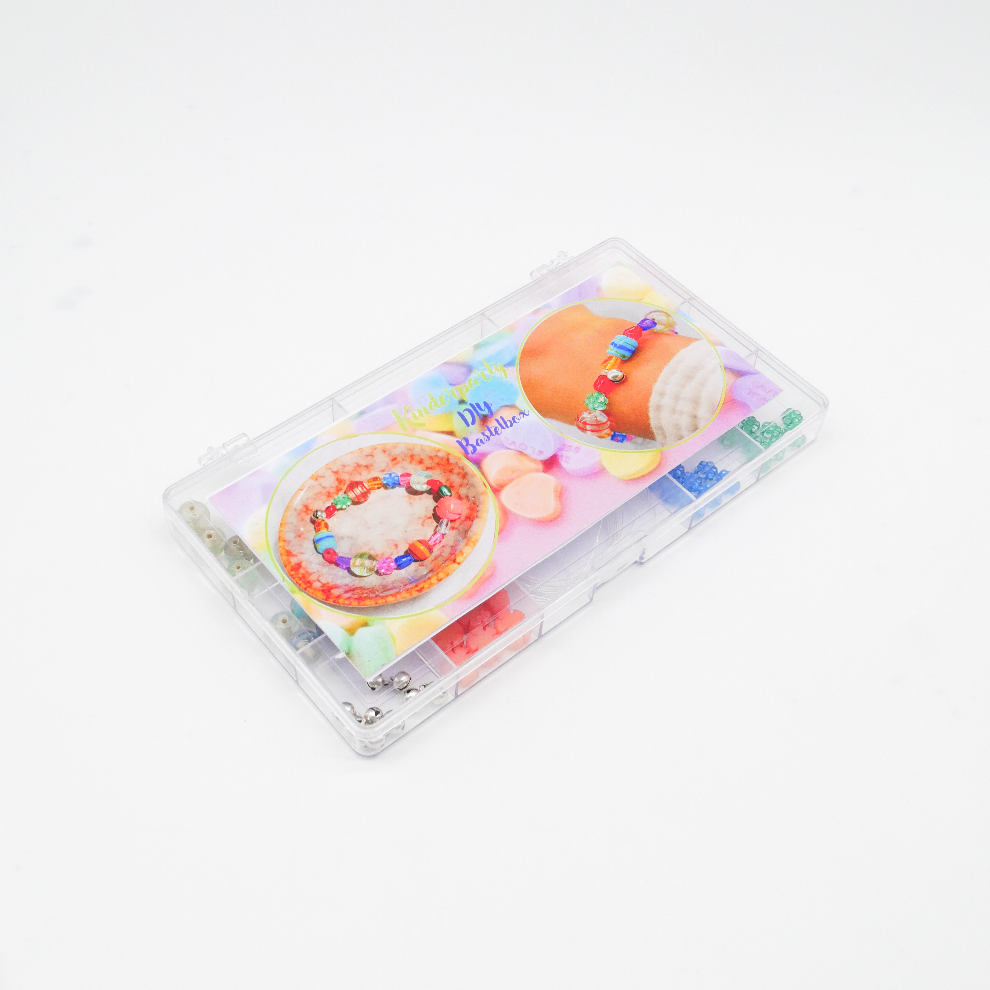  DIY Schmuckbox, Kinderparty, 8x Armband