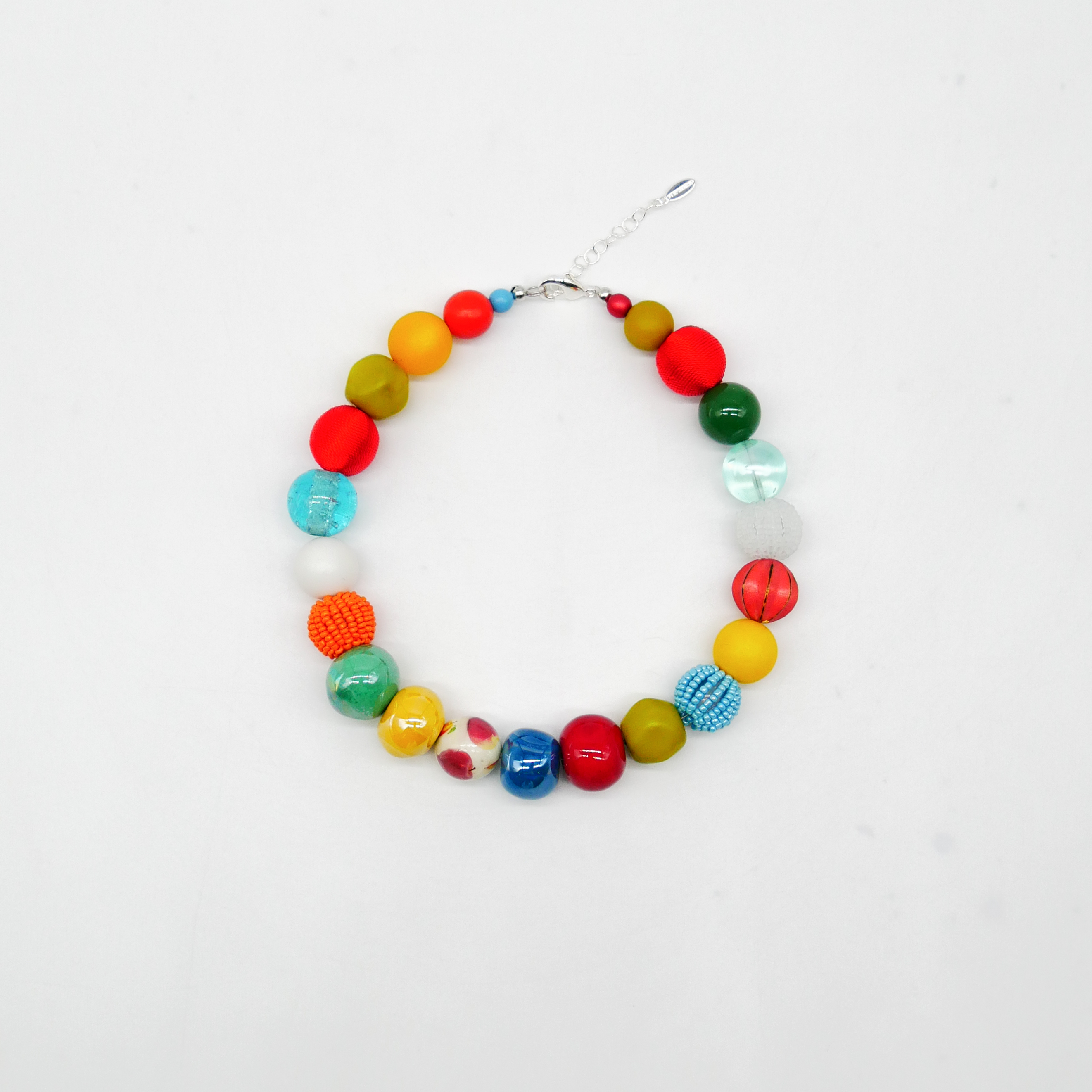 "Bollywood" Kette Ø ca. 20 mm, bunt 
