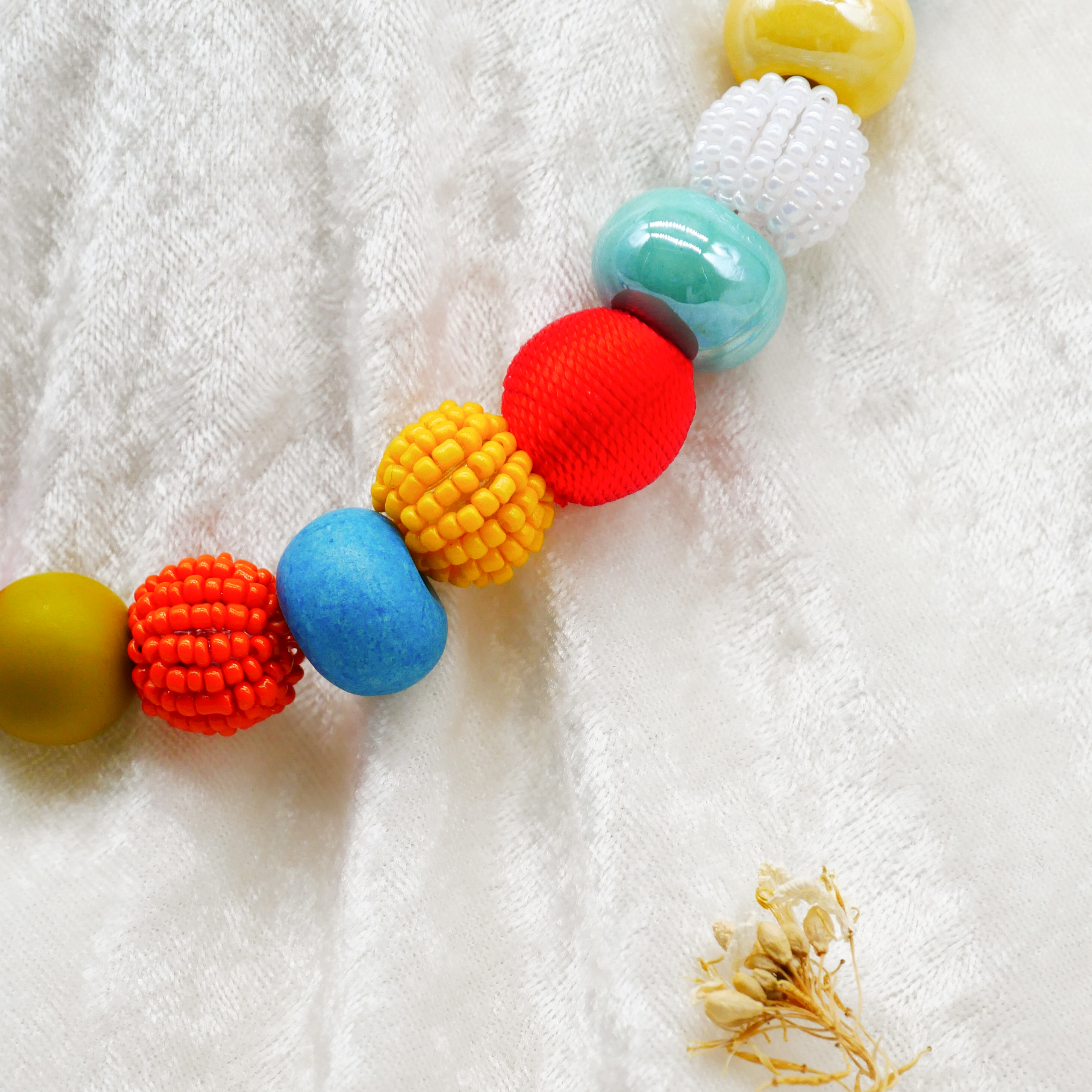 "Bollywood" Kleine Bollywood Ø ca. 16 mm, bunt