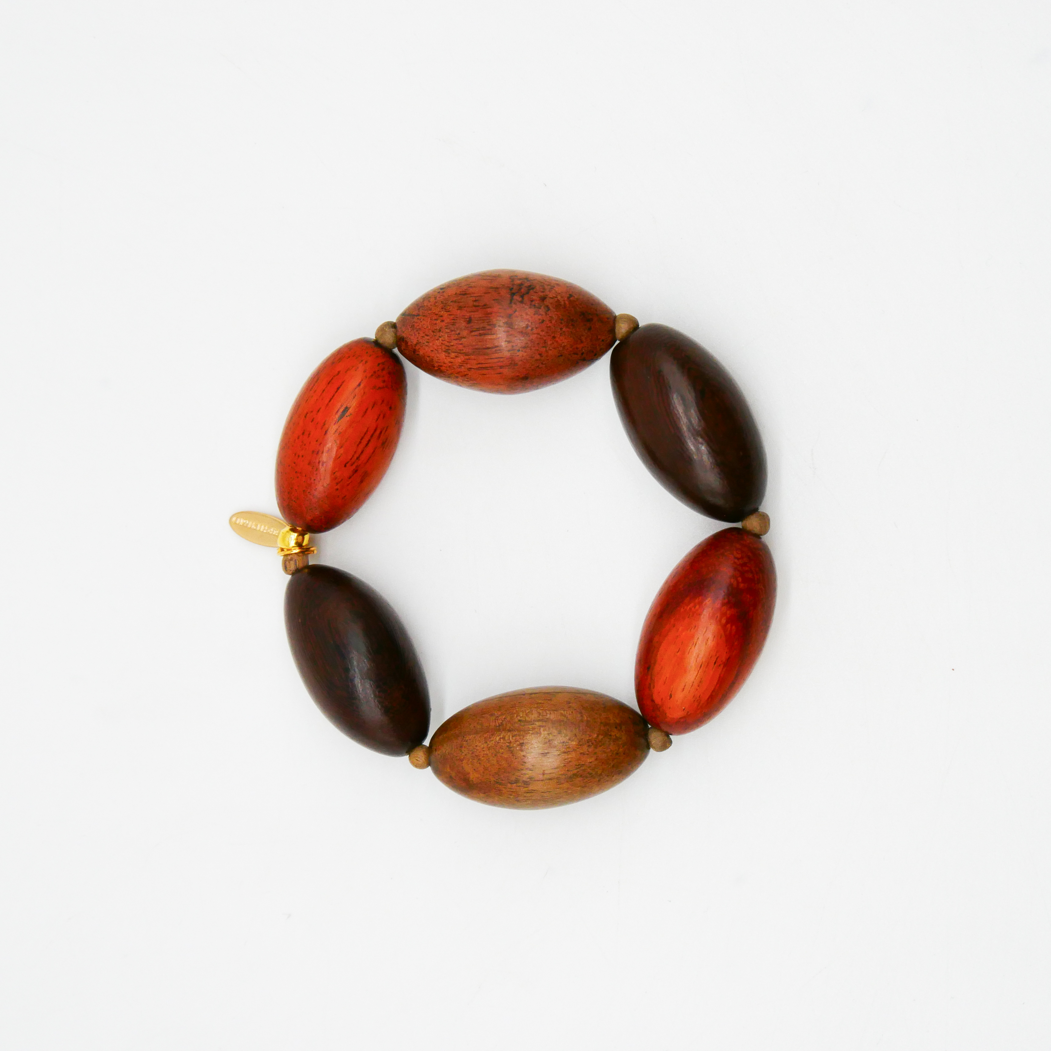 "Woodland" Armband auf Gummi "Olive", Holzolive, Roble, Bayong, Kamagong, Greywood "Woodland" Armband auf Gummi "Olive", Holzolive, Roble, Bayong, Kamagong, Greywood
