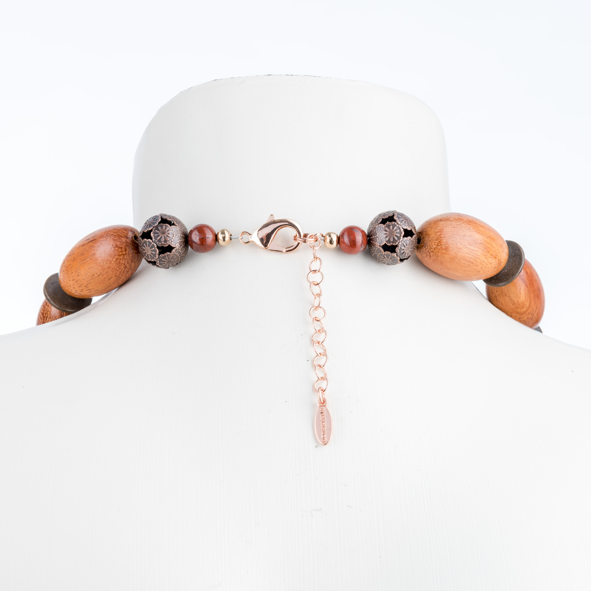 "Woodland" kurze Kette aus Bayong Holz - Arabian Spice